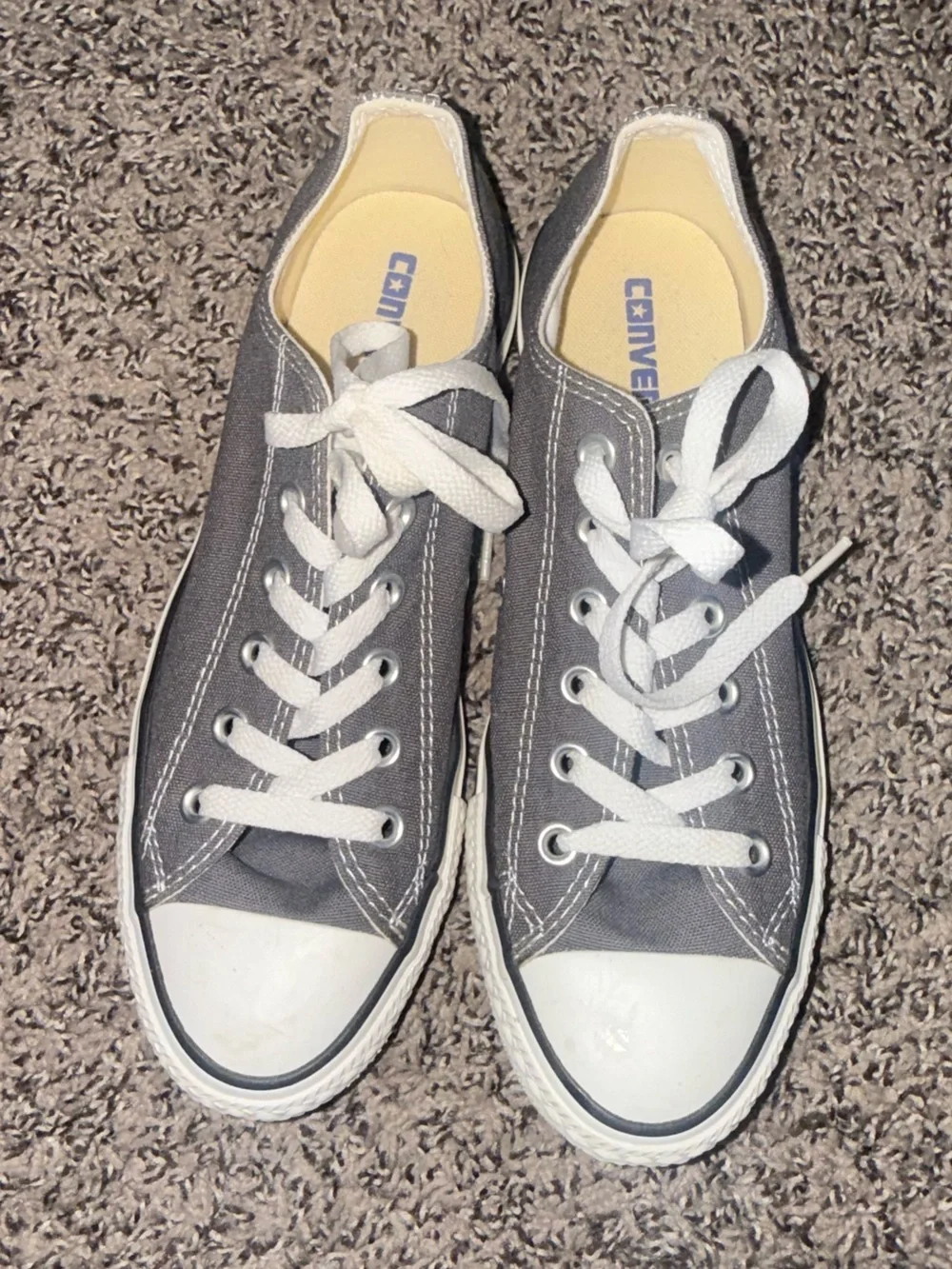 Converse Low Top Sneakers - Gray - Picture 2 of 6